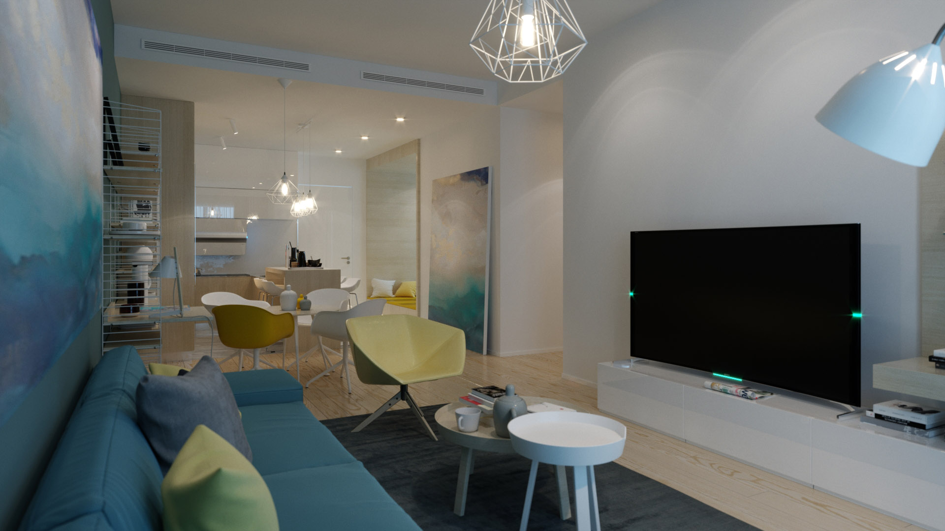 Man apartment — архітектура та деталі