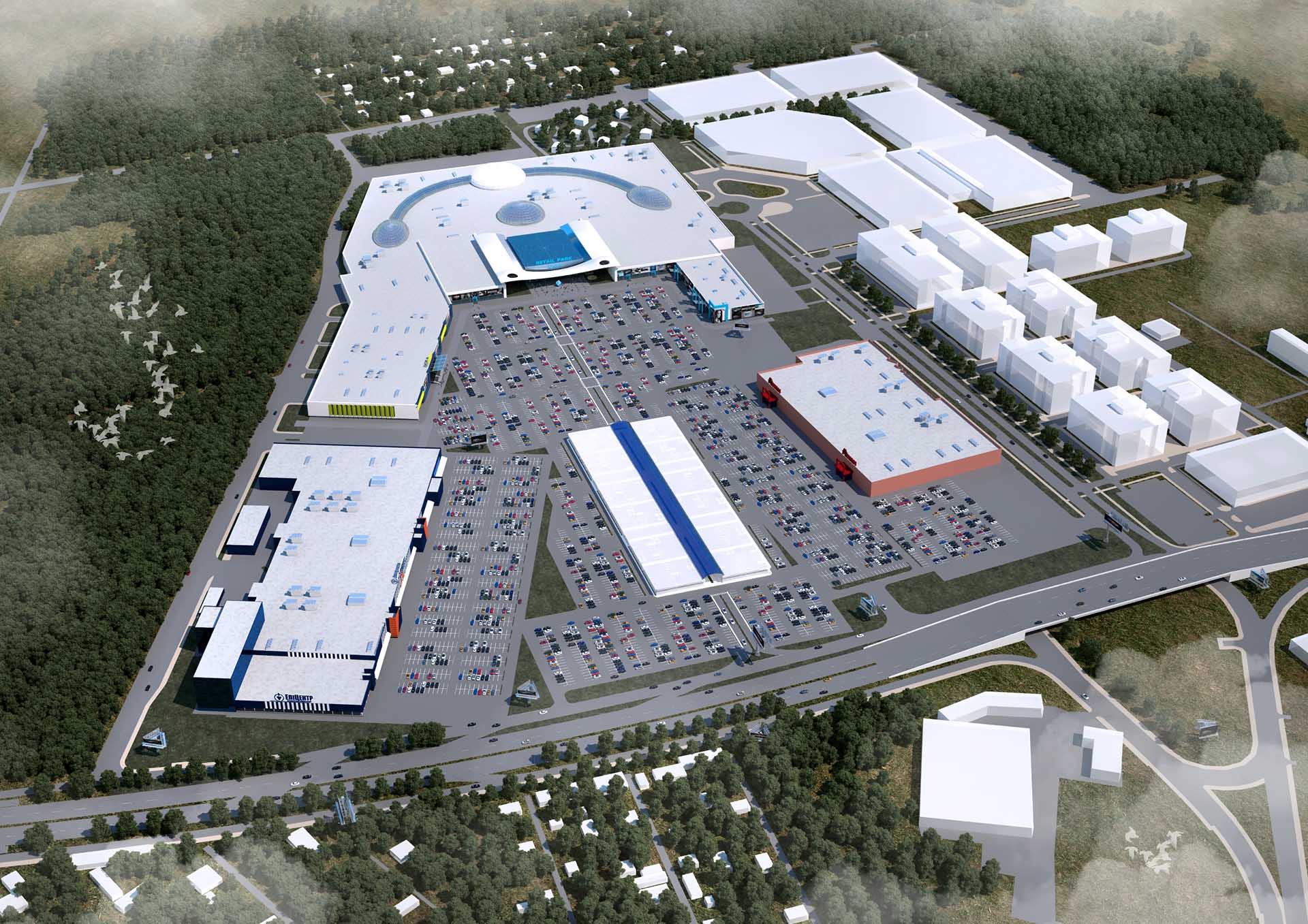 Retail Park — головний вигляд проєкту