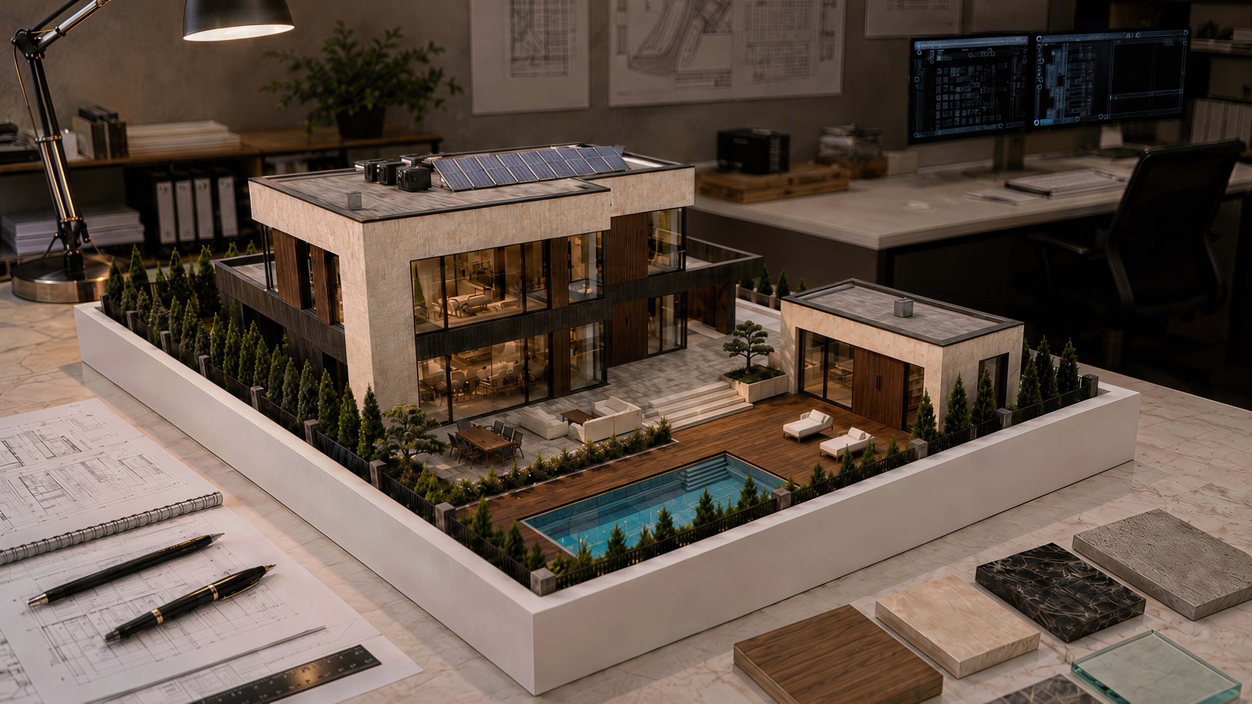 Woodline Stone Residence — архітектура та деталі
