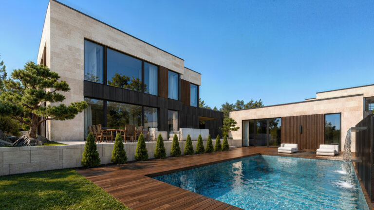 Woodline Stone Residence