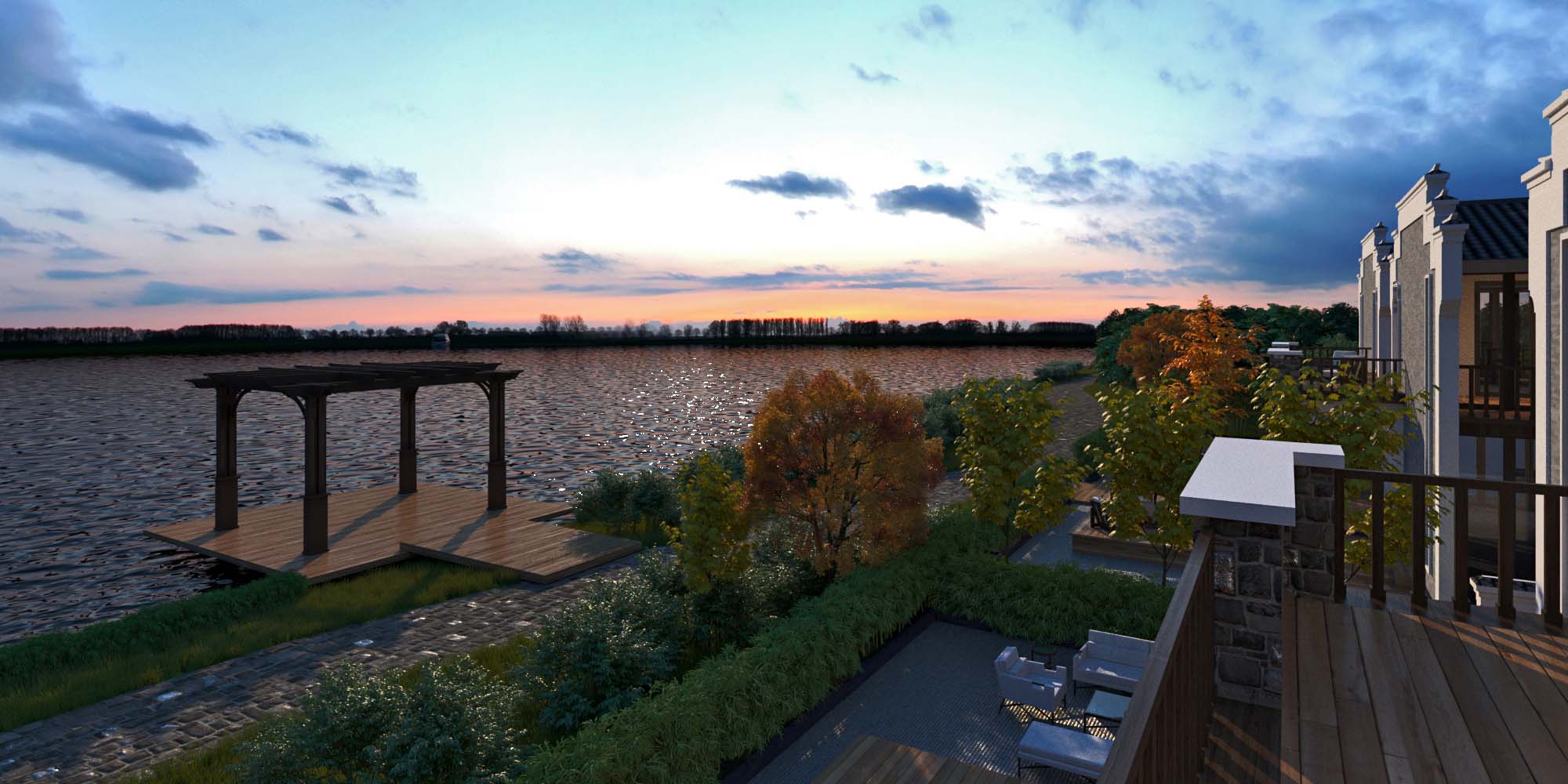 Сountry townhouses — архітектура та деталі
