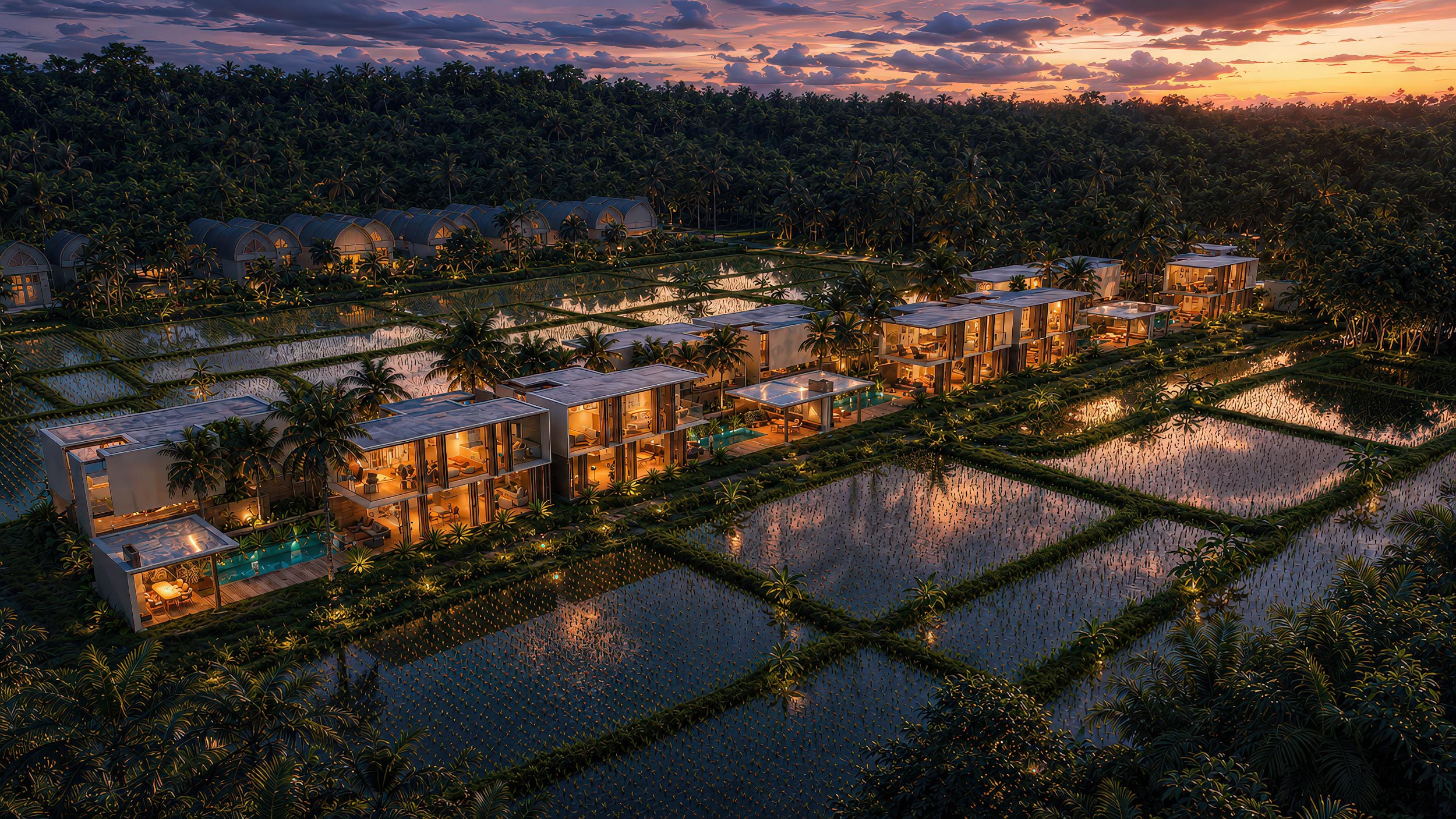 Two-Story Panoramic Villas — архітектура та деталі