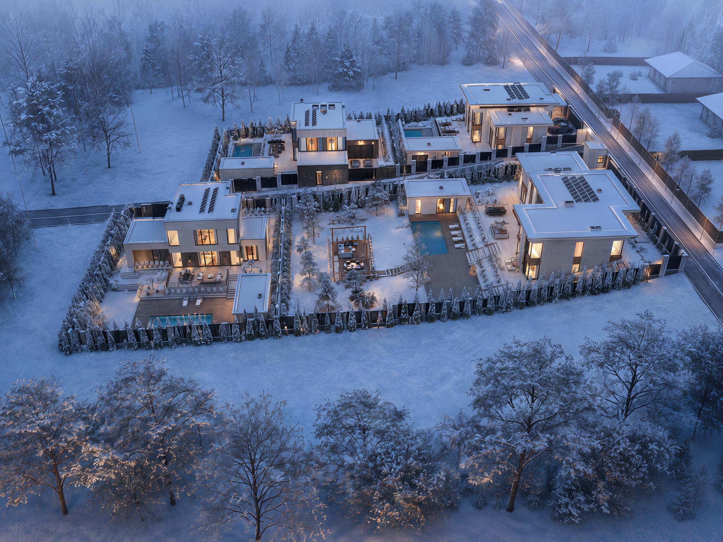 Pine Horizon Residence — архітектура та деталі