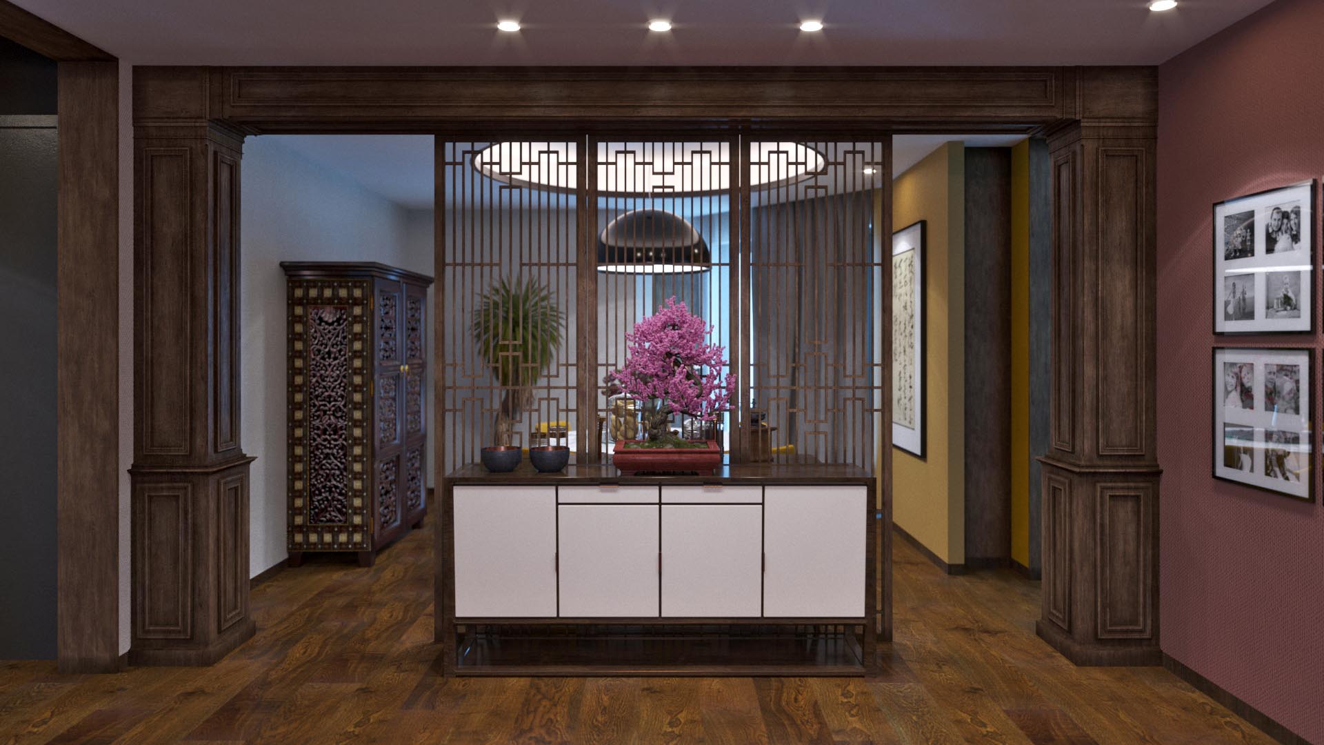 Asian style townhouse — архітектура та деталі
