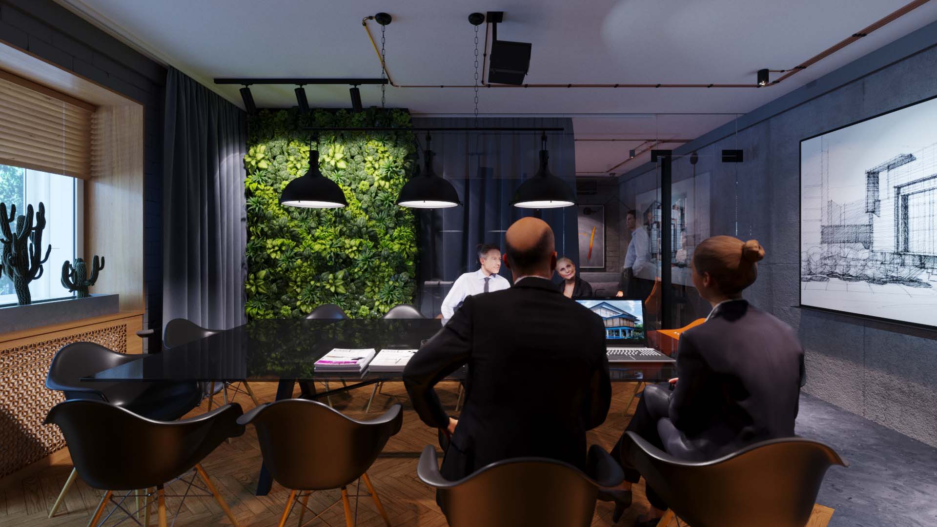 Architectural office — основний ракурс