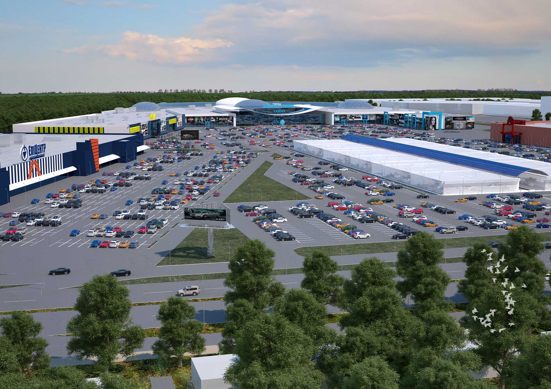 Retail Park — основний ракурс