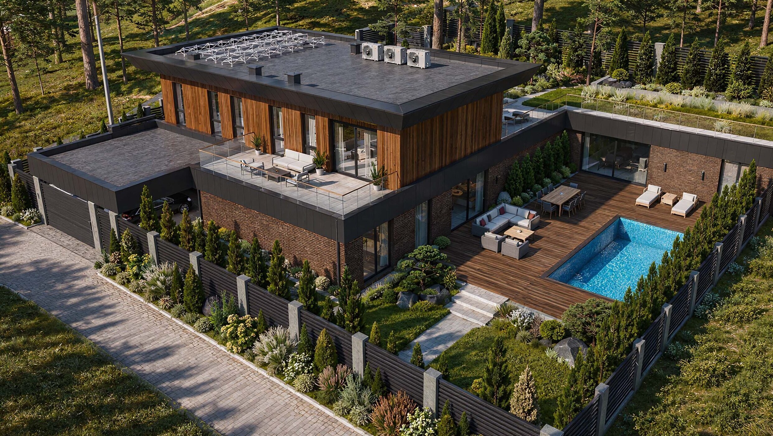 Pine Terrace Residence — головний вигляд проєкту
